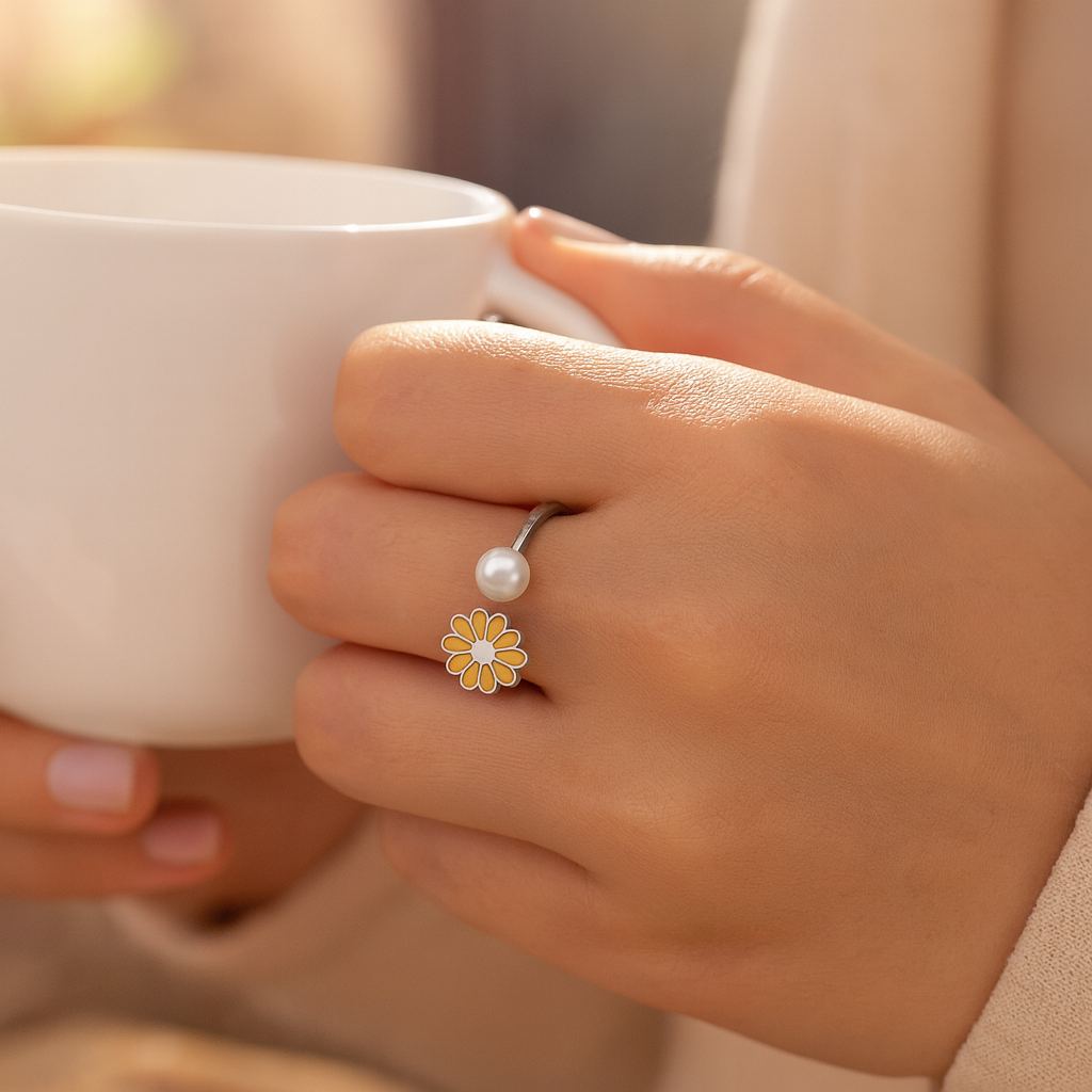 Daisy Spinner Ring