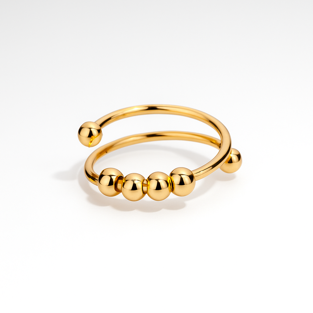 Bead Fidget Ring