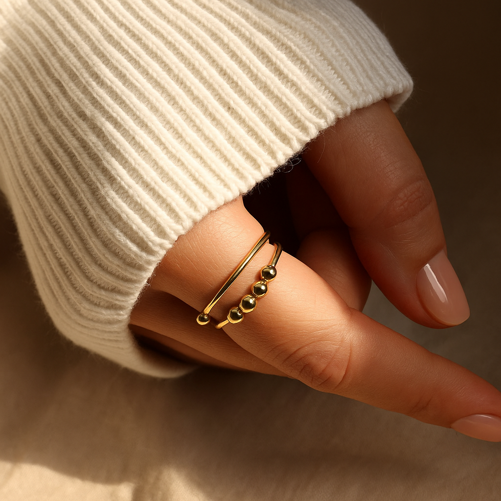 Bead Fidget Ring