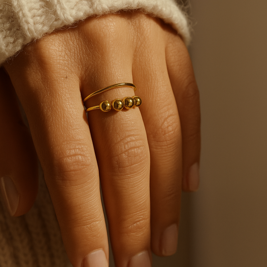 Bead Fidget Ring