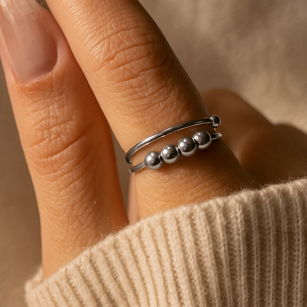 Bead Fidget Ring