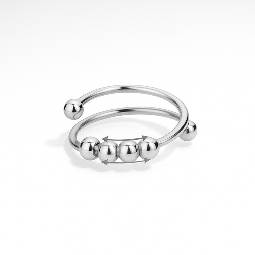 Bead Fidget Ring