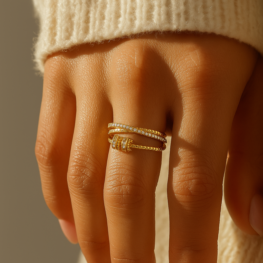 Aurora Fidget Ring