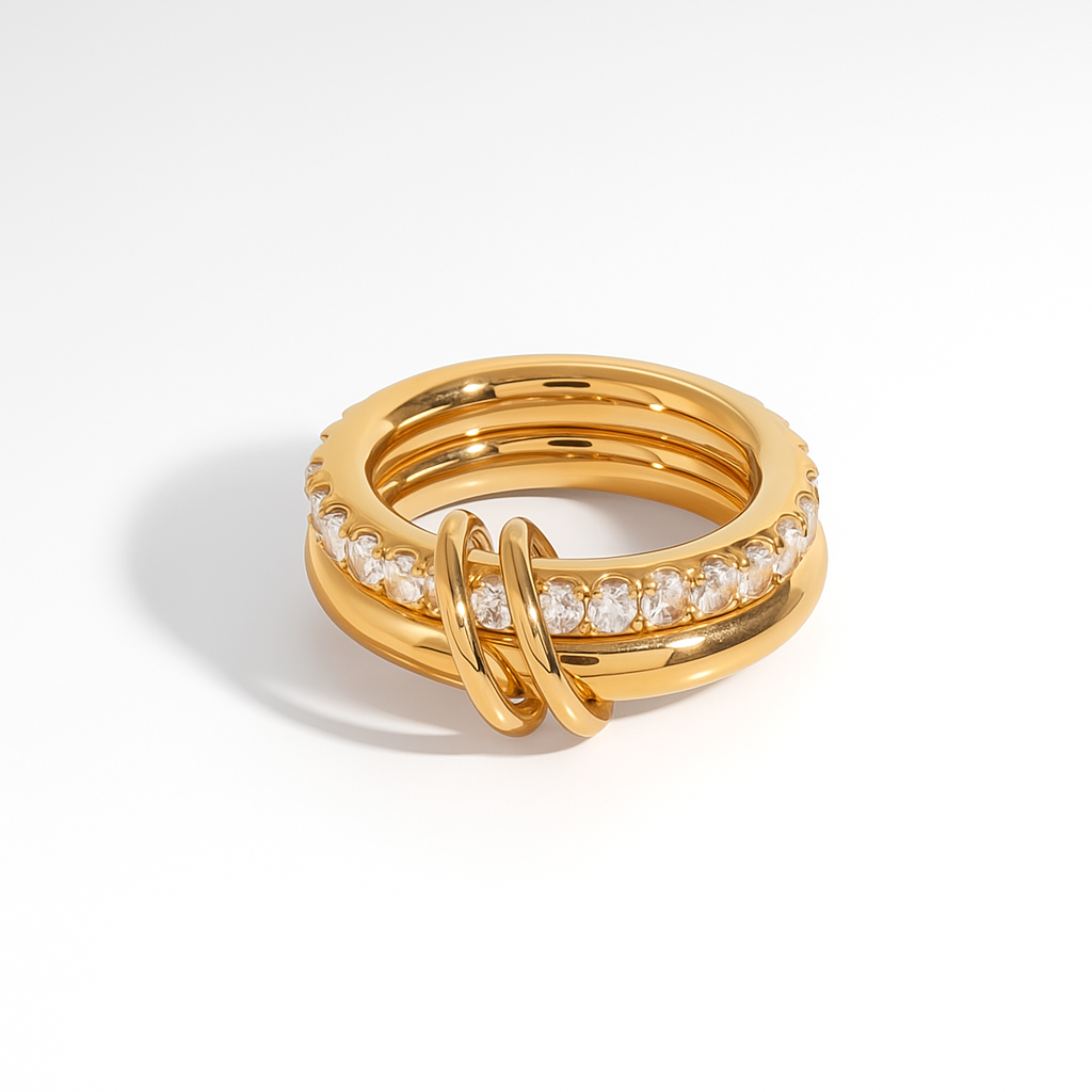 Eterna Stacked Ring