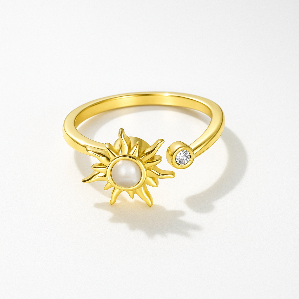 Sunburst Spinner Ring