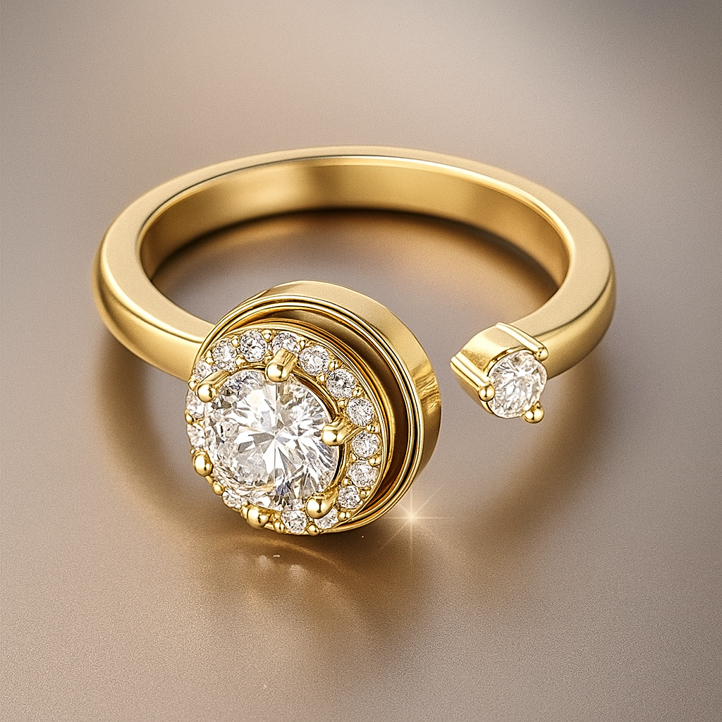 Classic Circle Spinner Ring