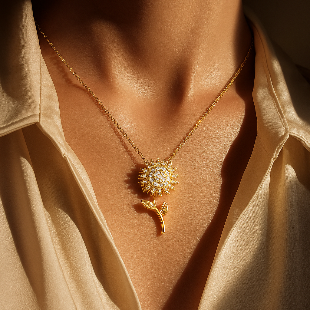 Solara Spinner Necklace