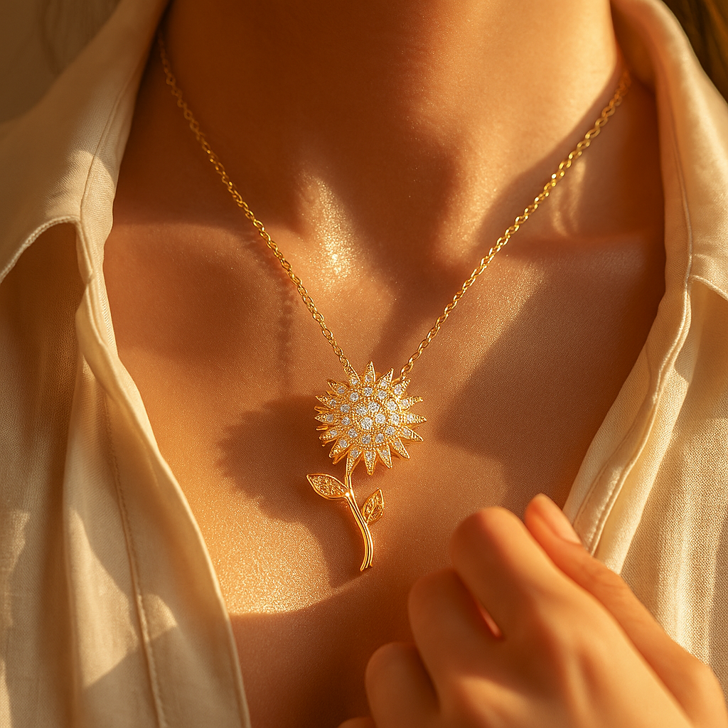 Solara Spinner Necklace