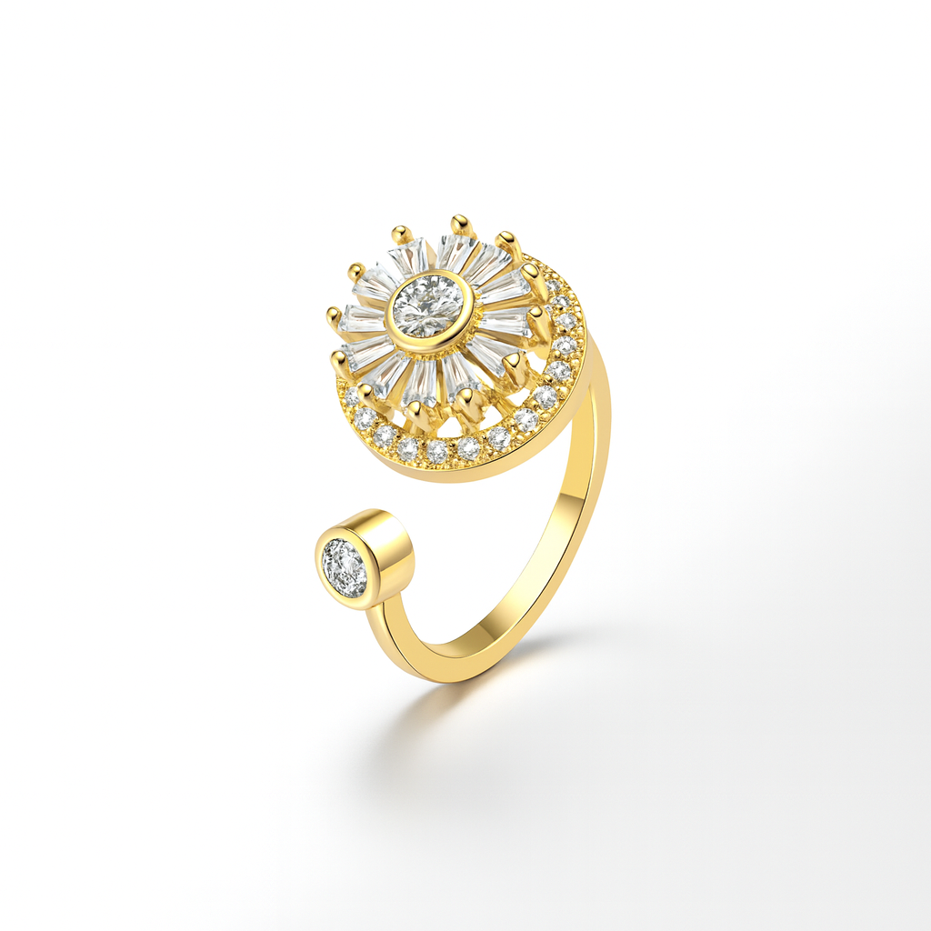 Starlight Spinner Ring