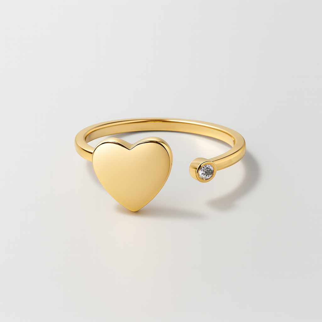 Heart Spinner Ring