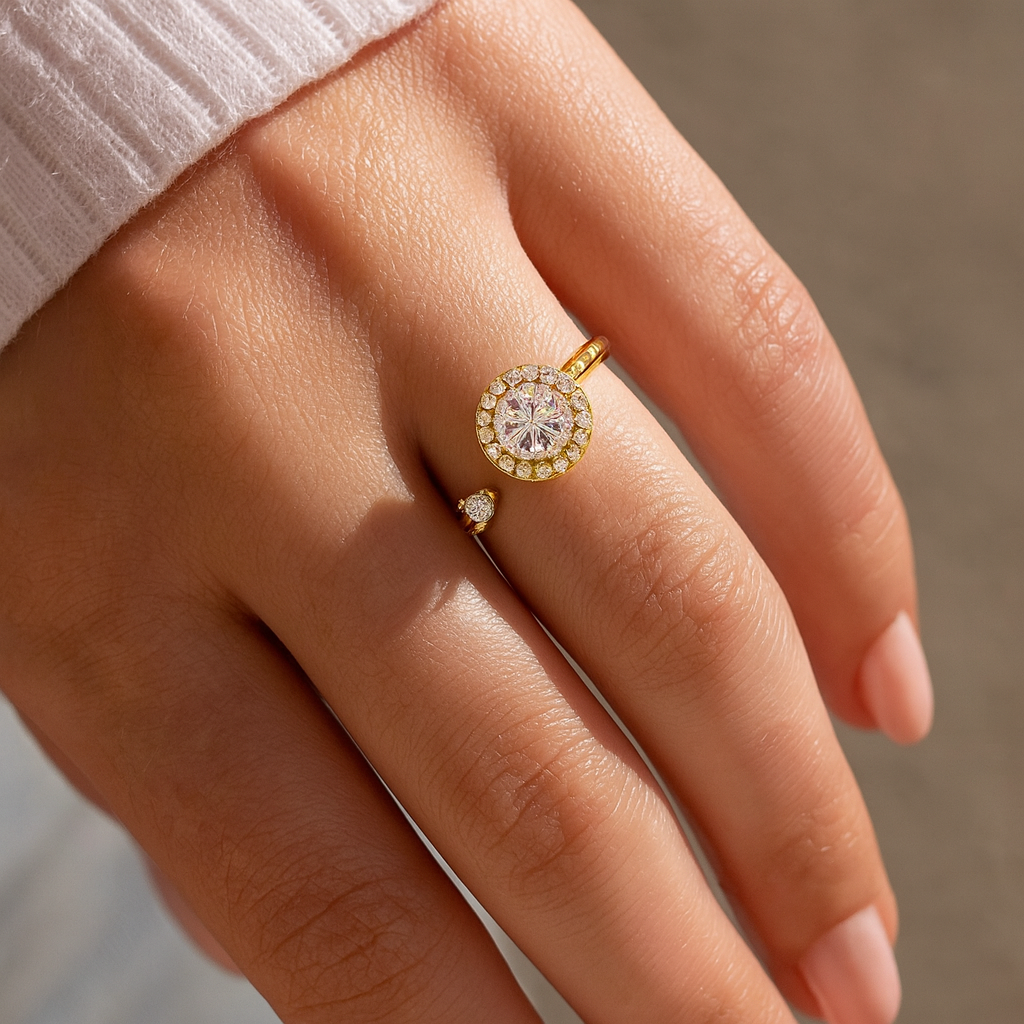 Classic Circle Spinner Ring