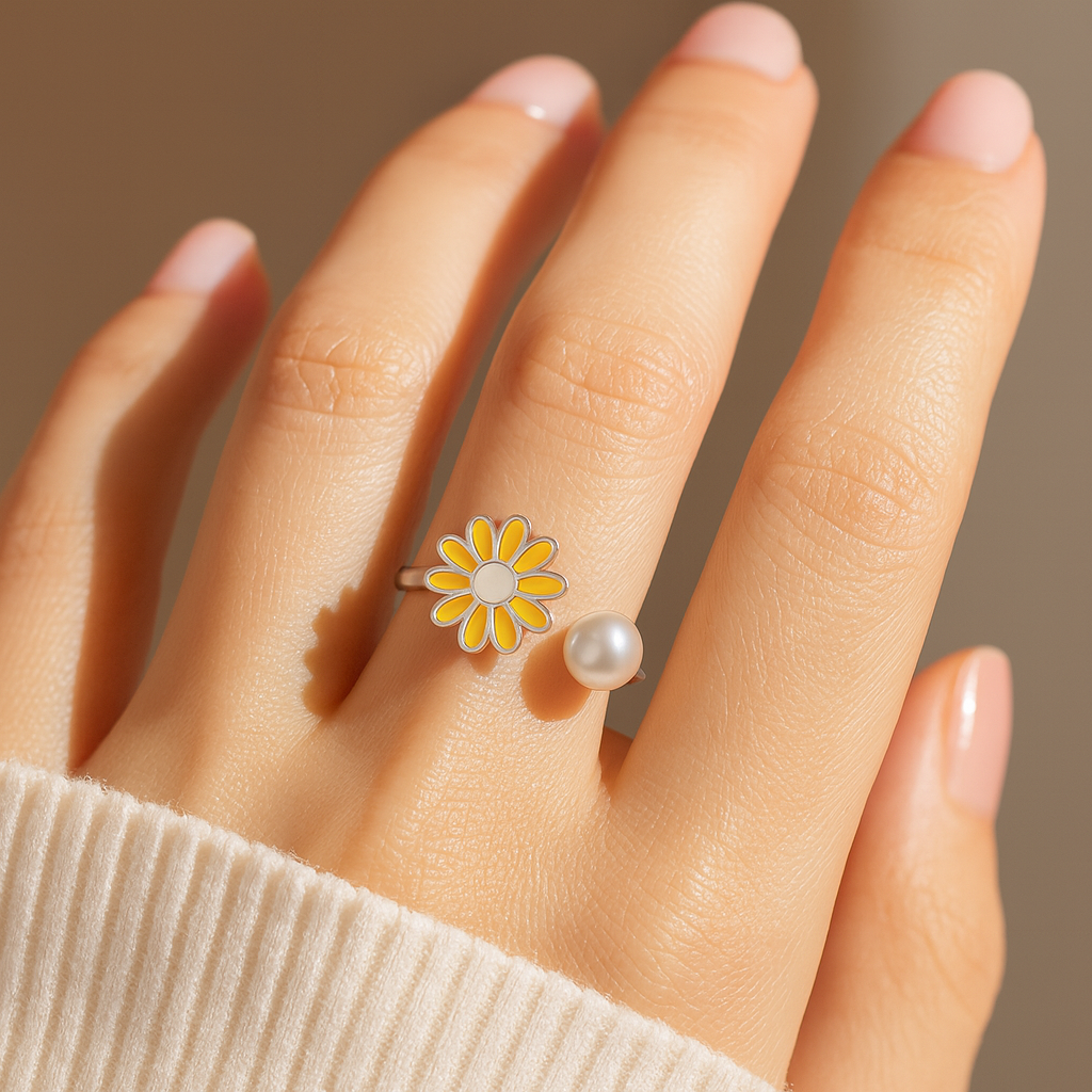 Daisy Spinner Ring